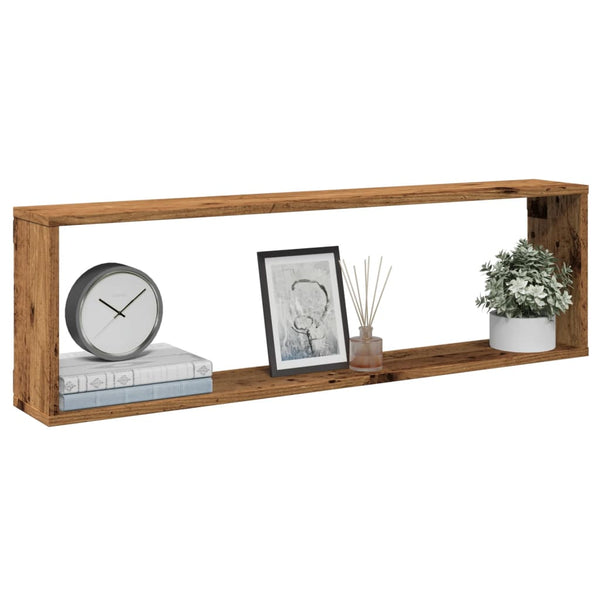 Alte Holzregale Tinculina 100x15x30cm (4 Stück Spanplatte)