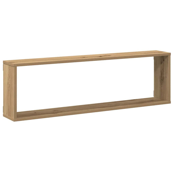 Tinculina Wandwürfelregale (2 Stück, Eiche Artisan Holz)