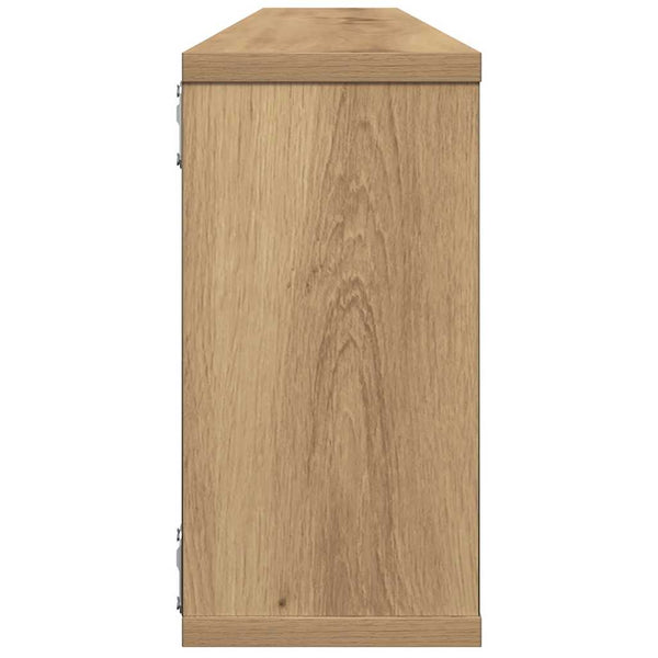 Tinculina Wandwürfelregale (2 Stück, Eiche Artisan Holz)
