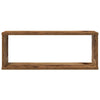 Alte Holz-Wandregale Tinculina 60x15x23cm (4 Stück Spanplatte)