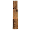 Regal Varol 78x15x93cm aus Altholz und Kuben (Spanplatte)