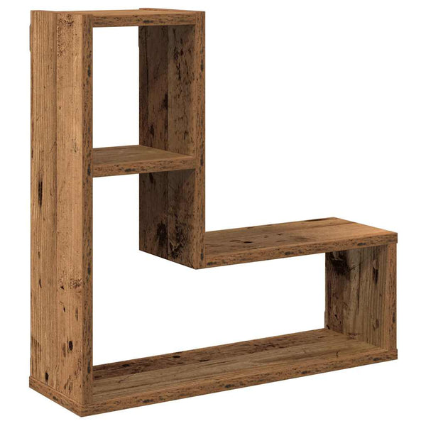 Wandwürfelregale Eritas 40x40x49,5cm (2 St. Altholz)