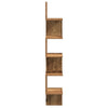 Altes Wand-Eckregal Donas 20x20x127,5cm (Spanplatte)