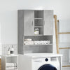 Betongrauer Waschmaschinenschrank Valerin 70,5x25,5x90cm