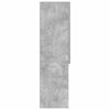 Betongrauer Waschmaschinenschrank Valerin 70,5x25,5x90cm