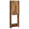 Antiker Holzwaschmaschinenschrank Zoe 64x25,5x190cm