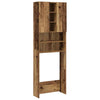 Alter Holzwaschmaschinenschrank Niculcea 64x25,5x190cm