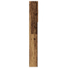 Alter Holzwaschmaschinenschrank Niculcea 64x25,5x190cm
