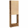 Alter Holzwaschmaschinenschrank Niculcea 64x25,5x190cm