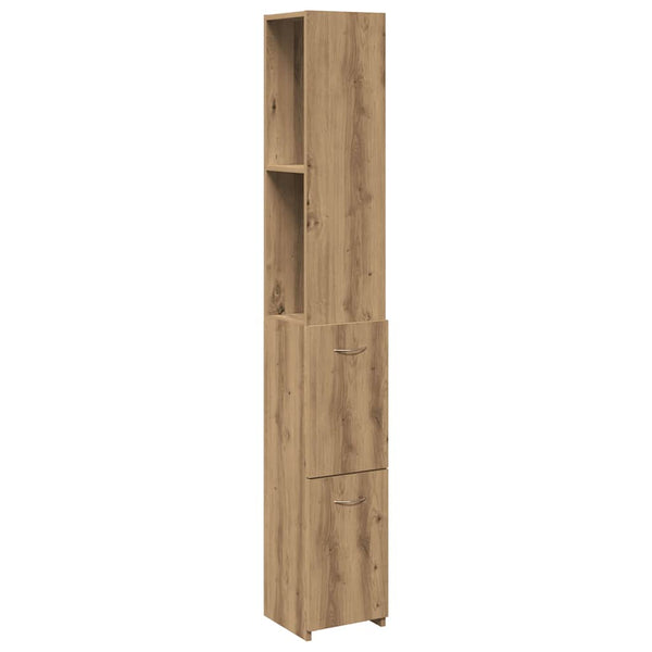 Artesaani tammi kylpyhuoneen kaappi Halie 25x25x170cm (puinen)