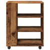 Alter Holzschrank auf Rollen Bernadina 60x35x75cm (Spanplatte)