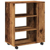 Alter Holzschrank auf Rollen Bernadina 60x35x75cm (Spanplatte)