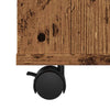 Alter Holzschrank auf Rollen Bernadina 60x35x75cm (Spanplatte)