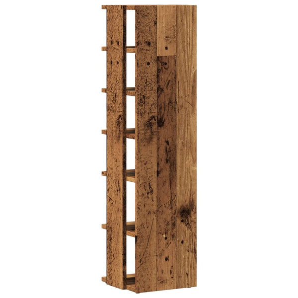 Alter Holzschuhschrank Abdeltattah 28x27x102cm (Holz)