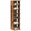 Alter Holzschuhschrank Abdeltattah 28x27x102cm (Holz)