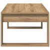 Couchtisch Musetoiu aus Eichenholz, handgefertigt, 102x50x35cm (Holz)
