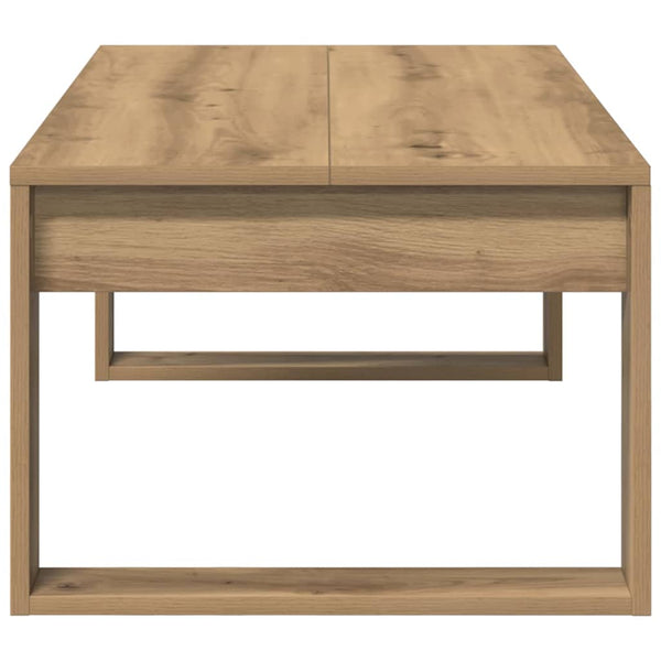 Couchtisch Musetoiu aus Eichenholz, handgefertigt, 102x50x35cm (Holz)