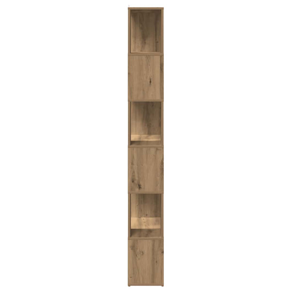 Handgefertigtes Bücherregal/Raumteiler aus Eiche Donald 60x24x186cm