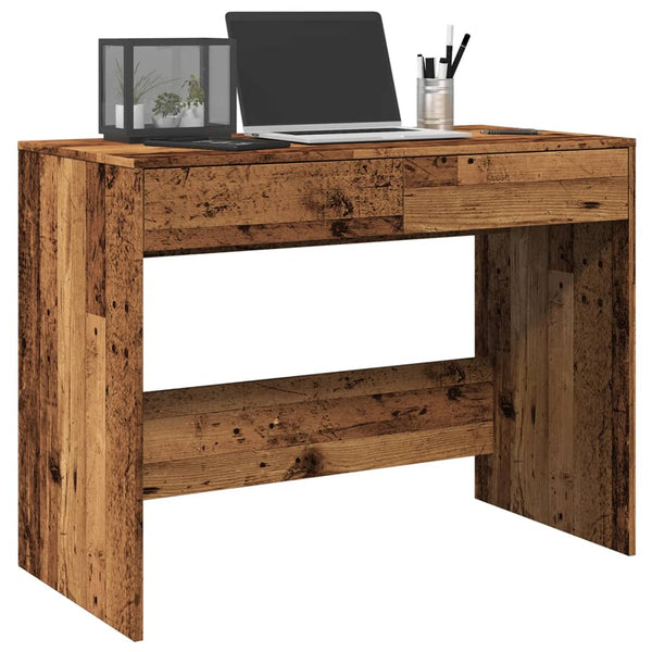 Antiker Holzschreibtisch Claudius 101x50x76,5cm (Holz)