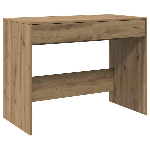 Artesanische Eiche Schreibtisch Claudius 101x50x76,5cm (Holz)