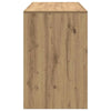 Artesanische Eiche Schreibtisch Claudius 101x50x76,5cm (Holz)