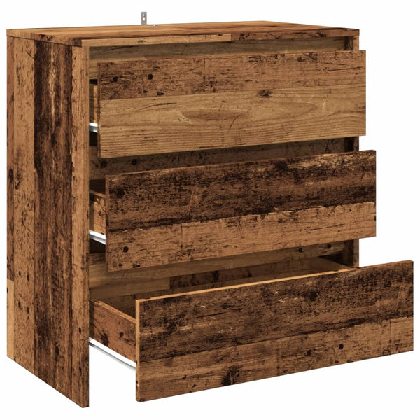 Alte Holzkommode Jamel 70x41x75cm (Holz)