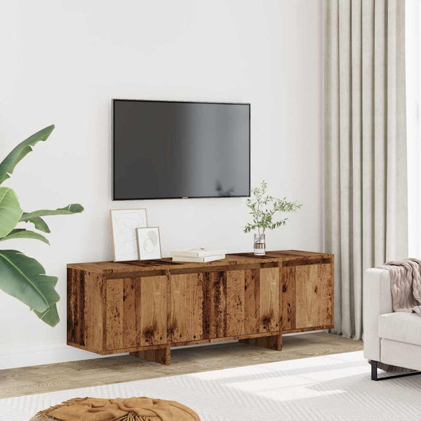 TV-Möbel Vevere aus Altholz 120x30x40,5cm (Spanplatte)