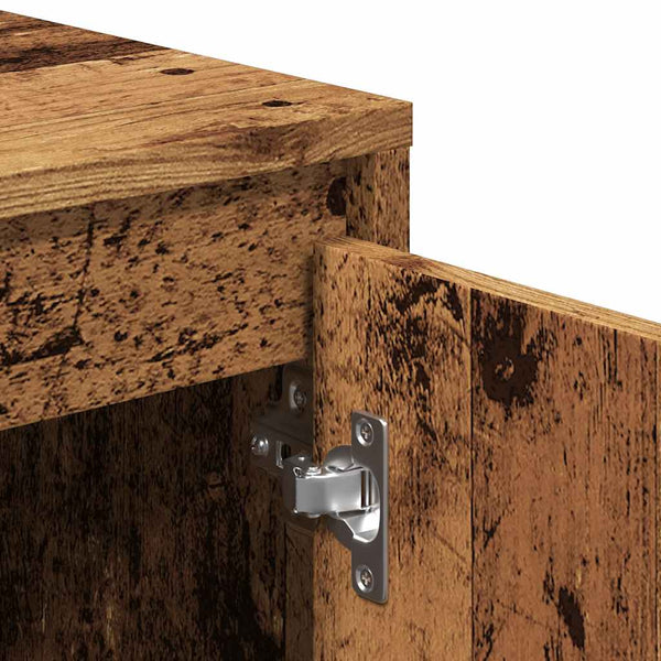 TV-Möbel Vevere aus Altholz 120x30x40,5cm (Spanplatte)