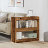 Antikes Holz-Bücherregal/-Raumteiler Milindora 80x30x72cm
