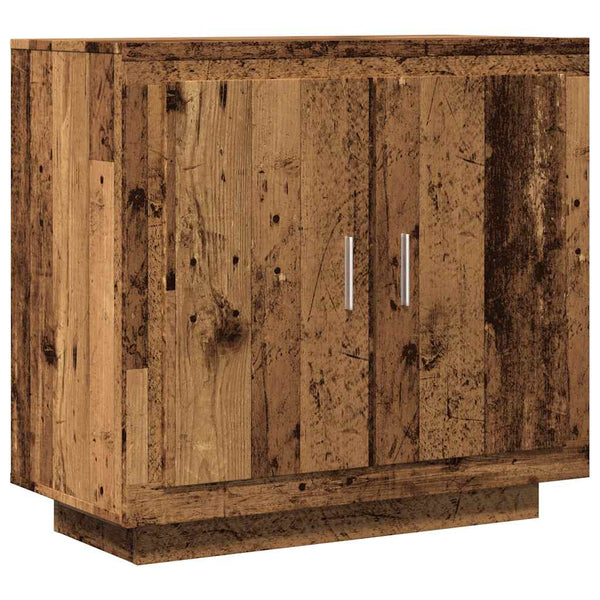 Schwarze Kommode Banel 80x40x75cm (Spanplatte)