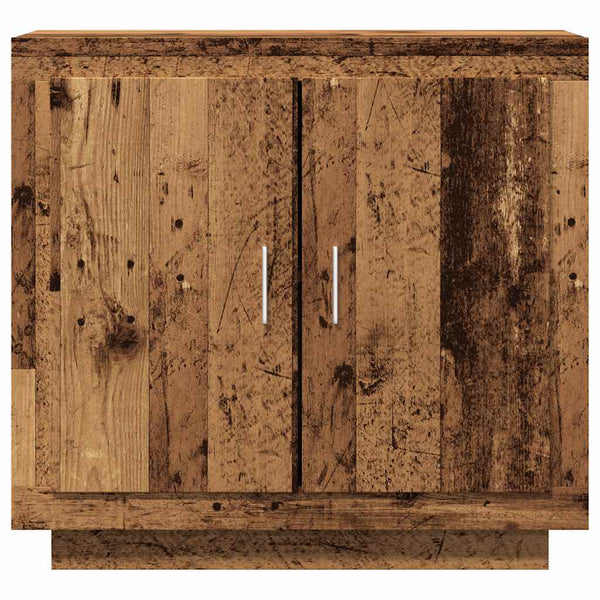 Schwarze Kommode Banel 80x40x75cm (Spanplatte)