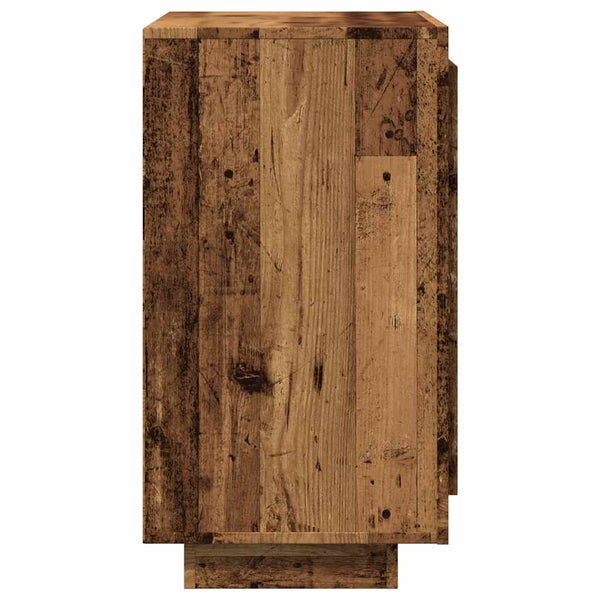 Schwarze Kommode Banel 80x40x75cm (Spanplatte)
