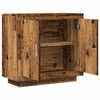 Schwarze Kommode Banel 80x40x75cm (Spanplatte)