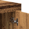 Schwarze Kommode Banel 80x40x75cm (Spanplatte)