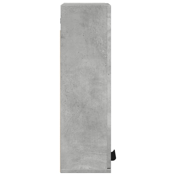 Harmaa Gilder-seinäkylpyhuonekaappi, mitat 32x20x67cm