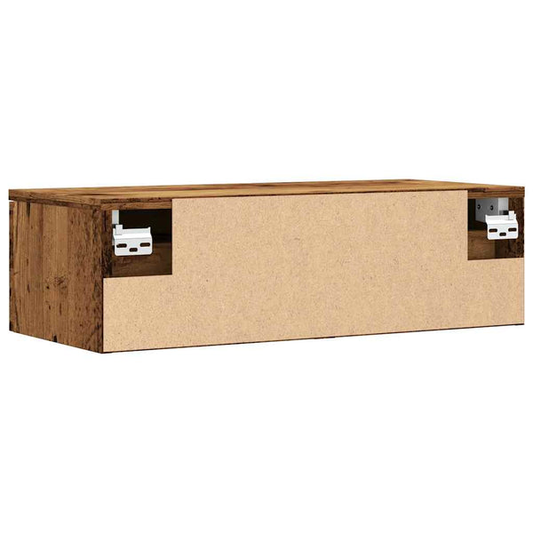 Alter Wandschrank Foster 68x30x20cm (Holz)