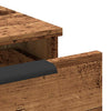 Alter Wandschrank Foster 68x30x20cm (Holz)