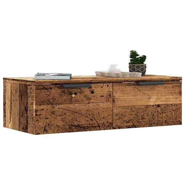 Alter Wandschrank Foster 68x30x20cm (Holz)
