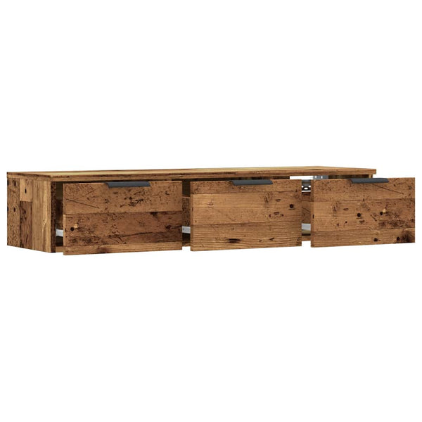 Alter Wandschrank aus Holz von Doricuta 102x30x20cm (Holz)