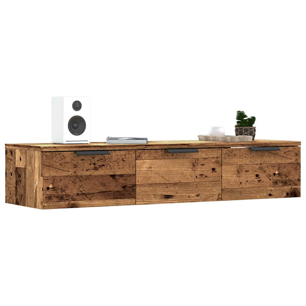 Alter Wandschrank aus Holz von Doricuta 102x30x20cm (Holz)