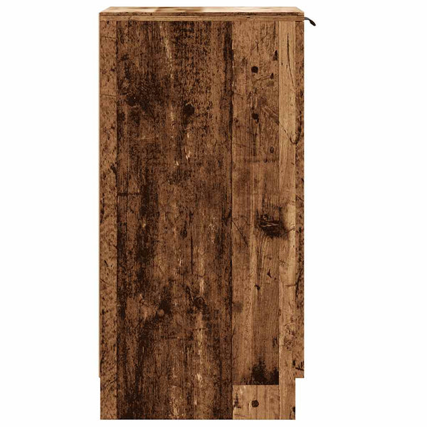 Altes Holz-Bücherregal Thinca 29,5x35x70cm (Spanplatte)