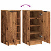Altes Holz-Bücherregal Thinca 29,5x35x70cm (Spanplatte)