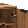 Altes Holz-Bücherregal Thinca 29,5x35x70cm (Spanplatte)