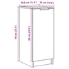 Altes Holz-Bücherregal Thinca 29,5x35x70cm (Spanplatte)