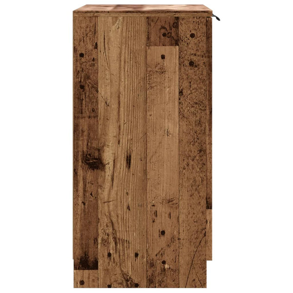 Kenkäkaappi Angelco 59x35x70cm (vanha puu, puinen)