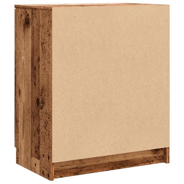 Kenkäkaappi Angelco 59x35x70cm (vanha puu, puinen)
