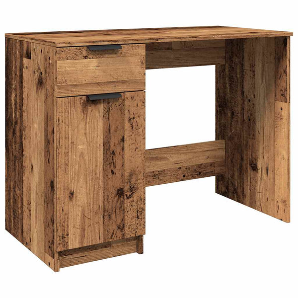 Alter Holzschreibtisch Diego 100x50x75cm (Holz)