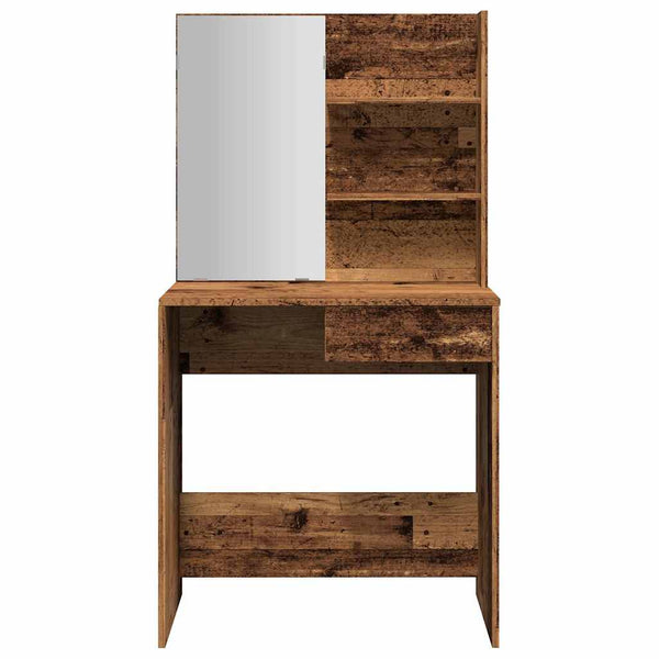 Alter Holzschminktisch Nilda 74,5x40x141cm