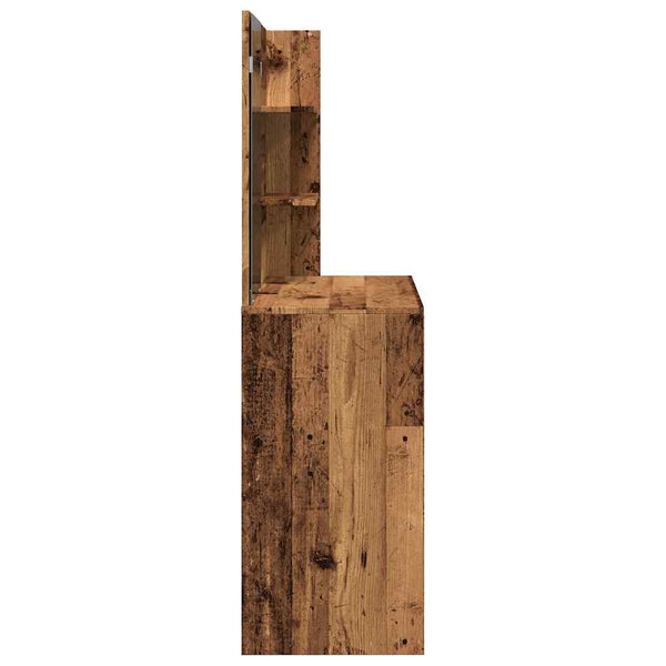 Alter Holzschminktisch Nilda 74,5x40x141cm