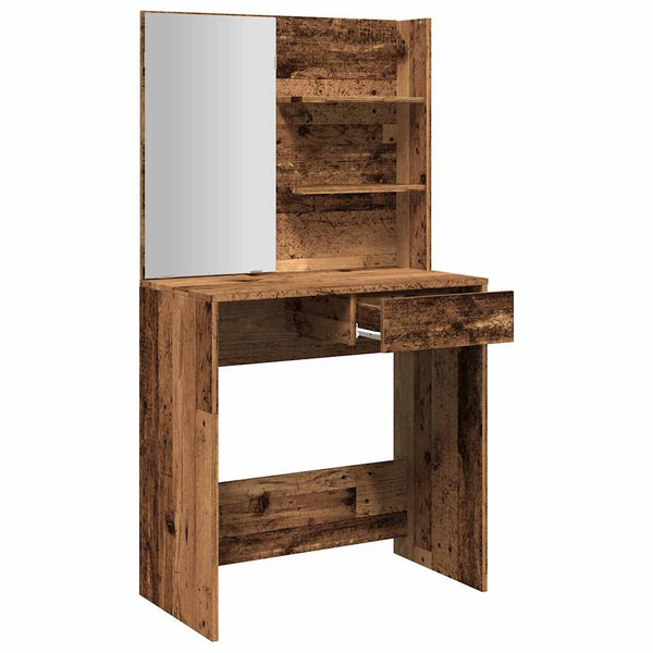 Alter Holzschminktisch Nilda 74,5x40x141cm